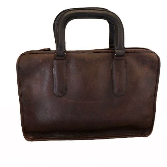 RARE VINTAGE COACH BONNIE CASHIN LEATHER BRIEFCASE BAG 4047 - Picture 1 of 10